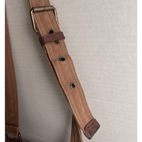 Fossil Crossbody Purse Paisley Tapestry Twill Shoulder Bag Boho Hippie Y2K - Picture 5 of 16